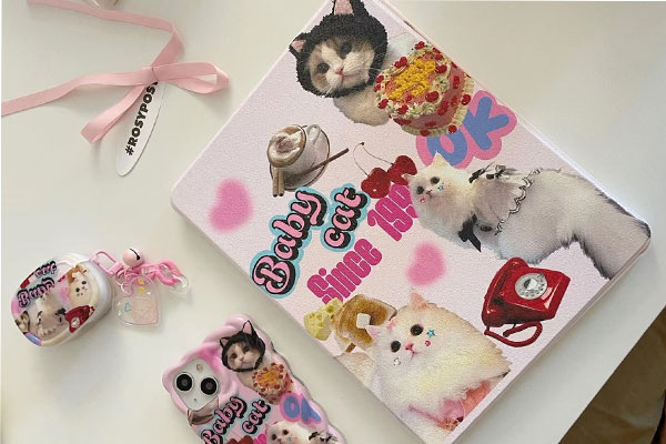 Hello Kitty iPad case 10th generation